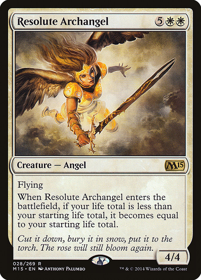Resolute Archangel [Magic 2015] | Kessel Run Games Inc. 