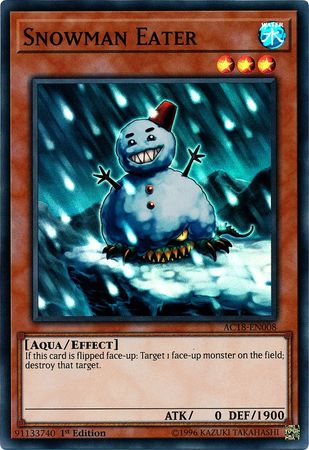 Snowman Eater [AC18-EN008] Super Rare | Kessel Run Games Inc. 
