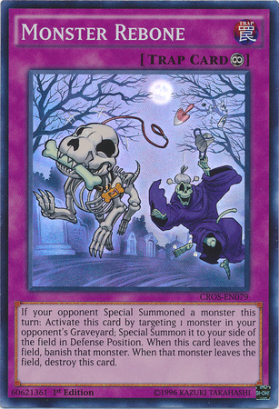 Monster Rebone [CROS-EN079] Super Rare | Kessel Run Games Inc. 