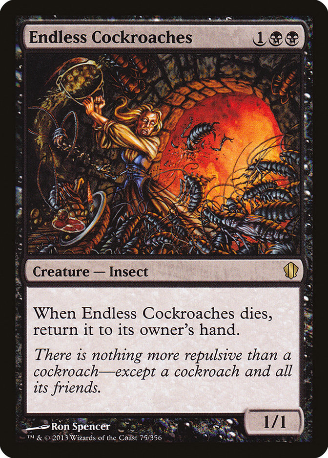 Endless Cockroaches [Commander 2013] | Kessel Run Games Inc. 