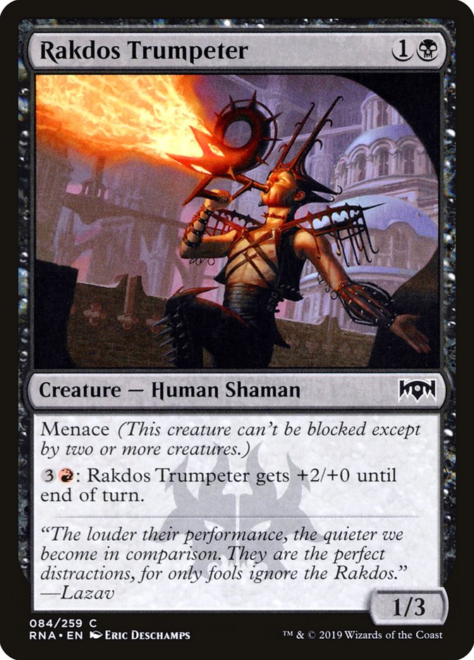 Rakdos Trumpeter [Ravnica Allegiance] | Kessel Run Games Inc. 