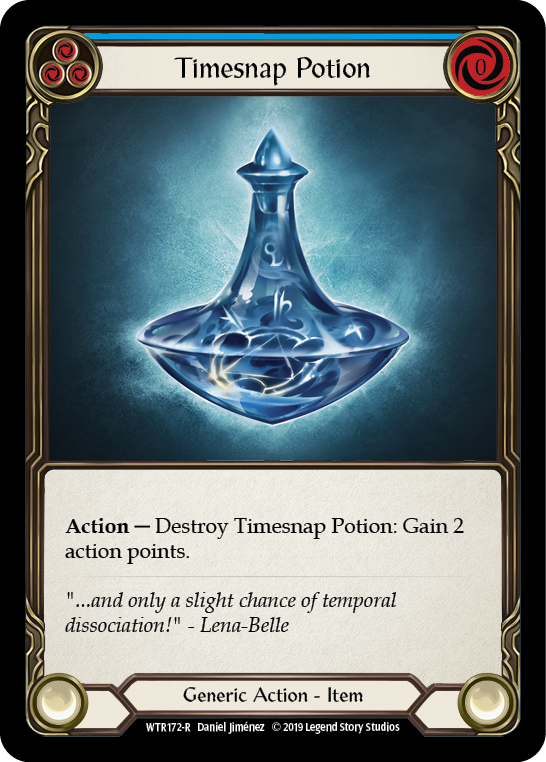 Timesnap Potion [WTR172-R] (Welcome to Rathe)  Alpha Print Normal | Kessel Run Games Inc. 