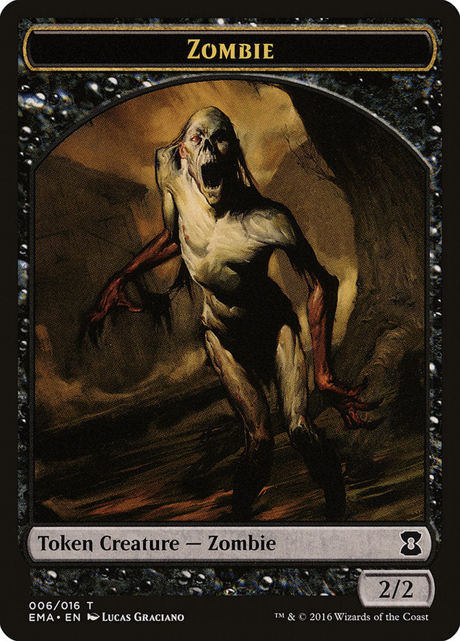 Zombie Token [Eternal Masters Tokens] | Kessel Run Games Inc. 