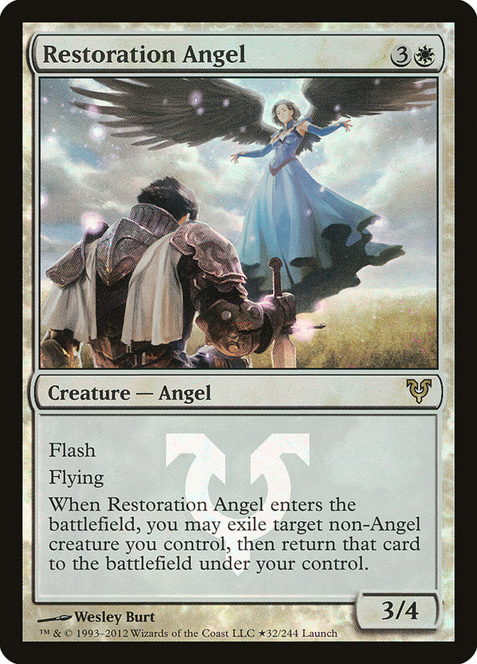 Restoration Angel (Launch) [Avacyn Restored Prerelease Promos] | Kessel Run Games Inc. 