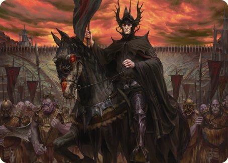 The Mouth of Sauron Art Card [The Lord of the Rings: Tales of Middle-earth Art Series] | Kessel Run Games Inc. 