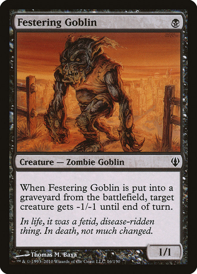 Festering Goblin [Archenemy] | Kessel Run Games Inc. 
