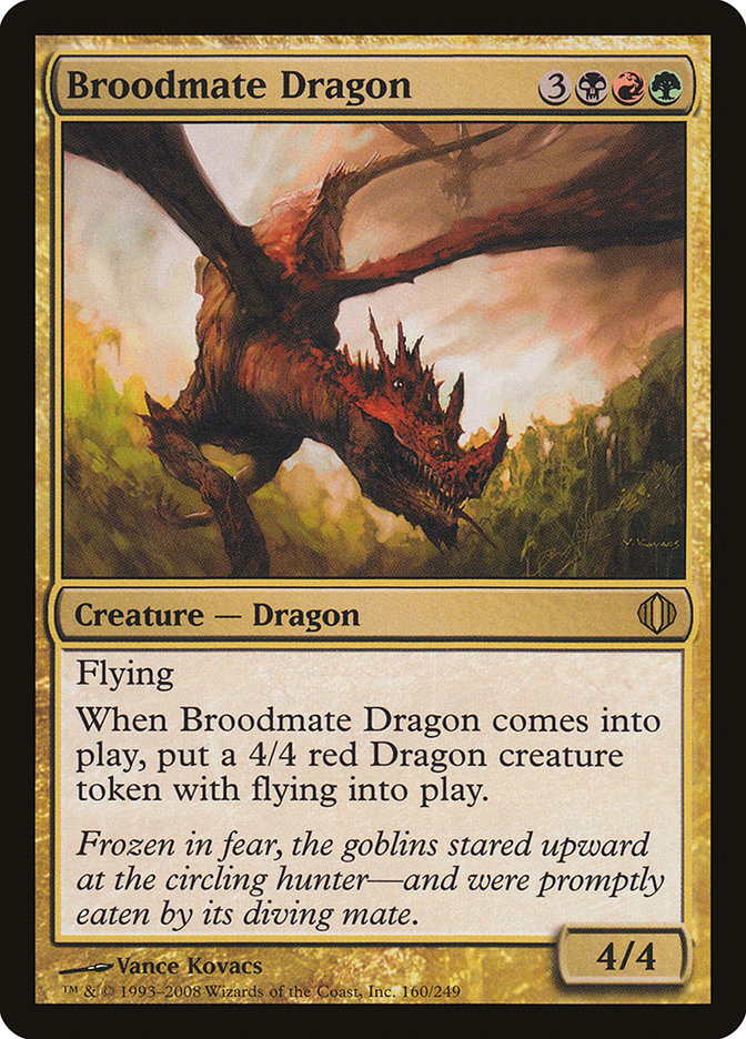 Broodmate Dragon [Shards of Alara] | Kessel Run Games Inc. 