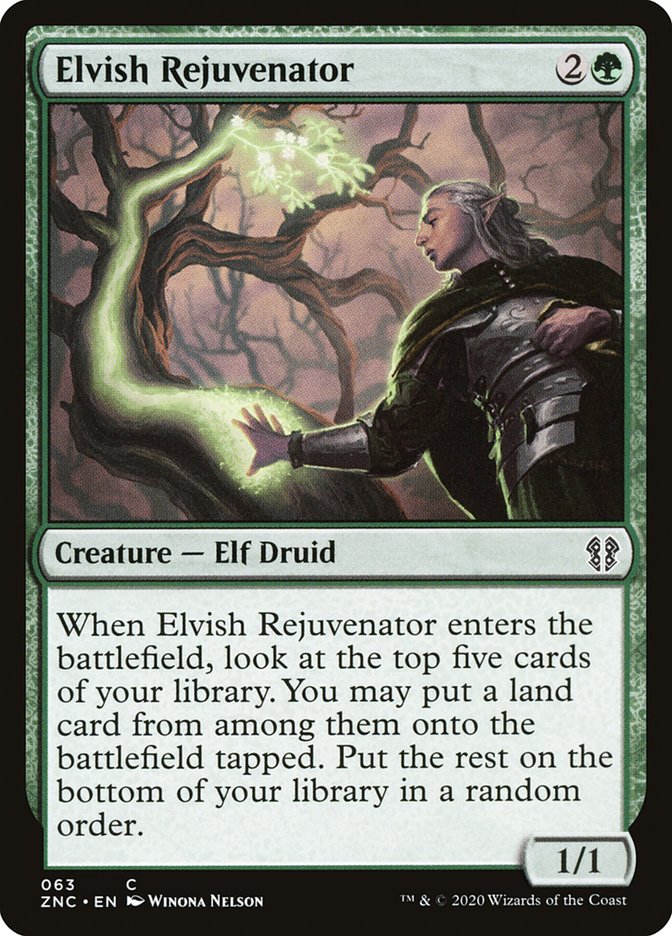 Elvish Rejuvenator [Zendikar Rising Commander] | Kessel Run Games Inc. 