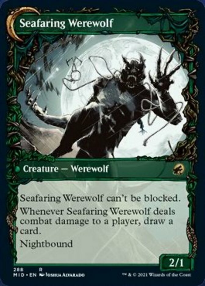 Suspicious Stowaway // Seafaring Werewolf (Showcase Equinox) [Innistrad: Midnight Hunt] | Kessel Run Games Inc. 