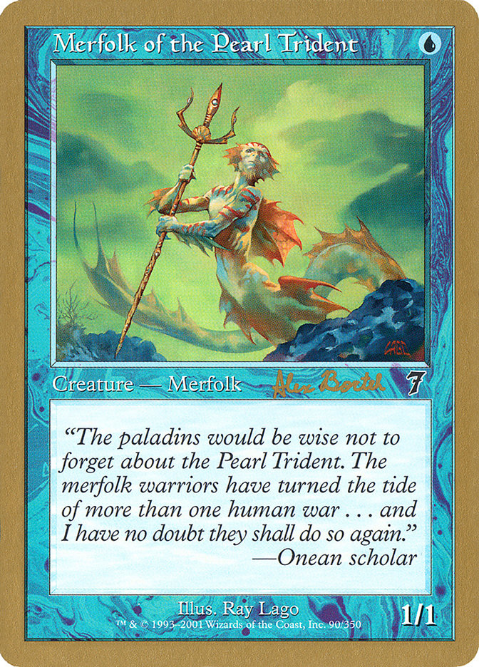 Merfolk of the Pearl Trident (Alex Borteh) [World Championship Decks 2001] | Kessel Run Games Inc. 