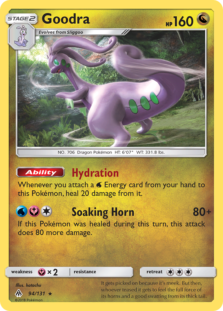 Goodra (94/131) [Sun & Moon: Forbidden Light] | Kessel Run Games Inc. 