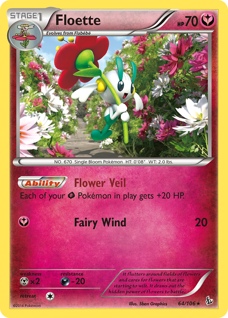 Floette (64/106) [XY: Flashfire] | Kessel Run Games Inc. 