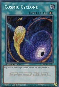 Cosmic Cyclone (Secret) [SBCB-EN142] Secret Rare | Kessel Run Games Inc. 