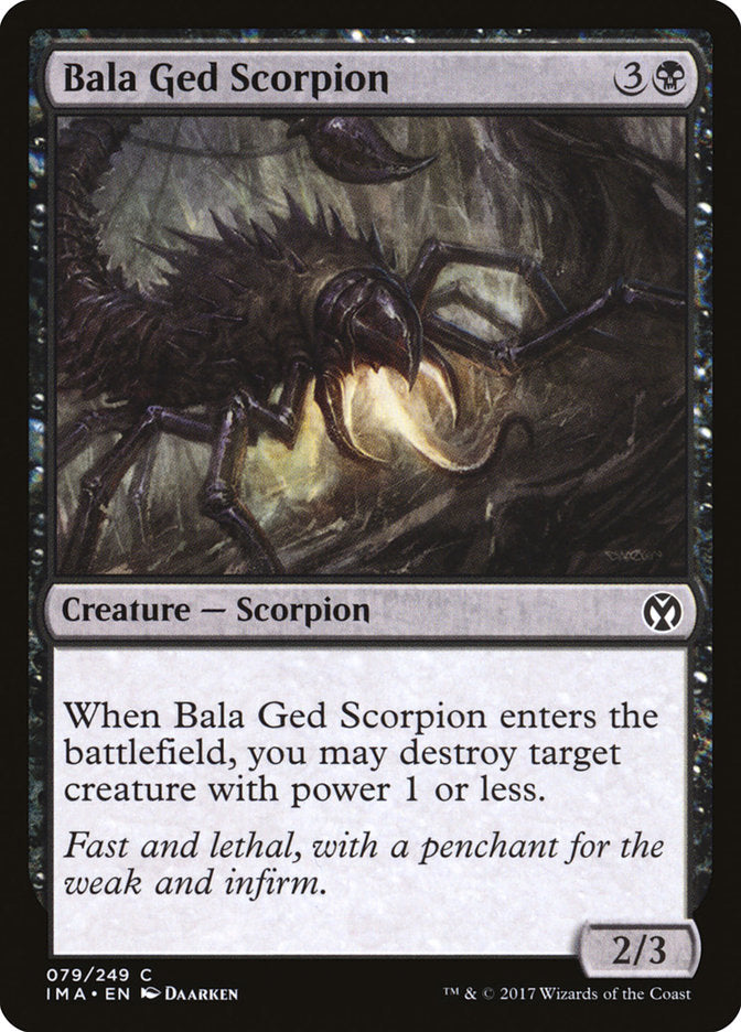 Bala Ged Scorpion [Iconic Masters] | Kessel Run Games Inc. 