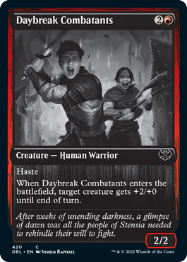 Daybreak Combatants [Innistrad: Double Feature] | Kessel Run Games Inc. 