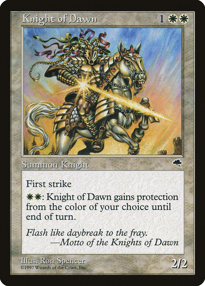 Knight of Dawn [Tempest] | Kessel Run Games Inc. 