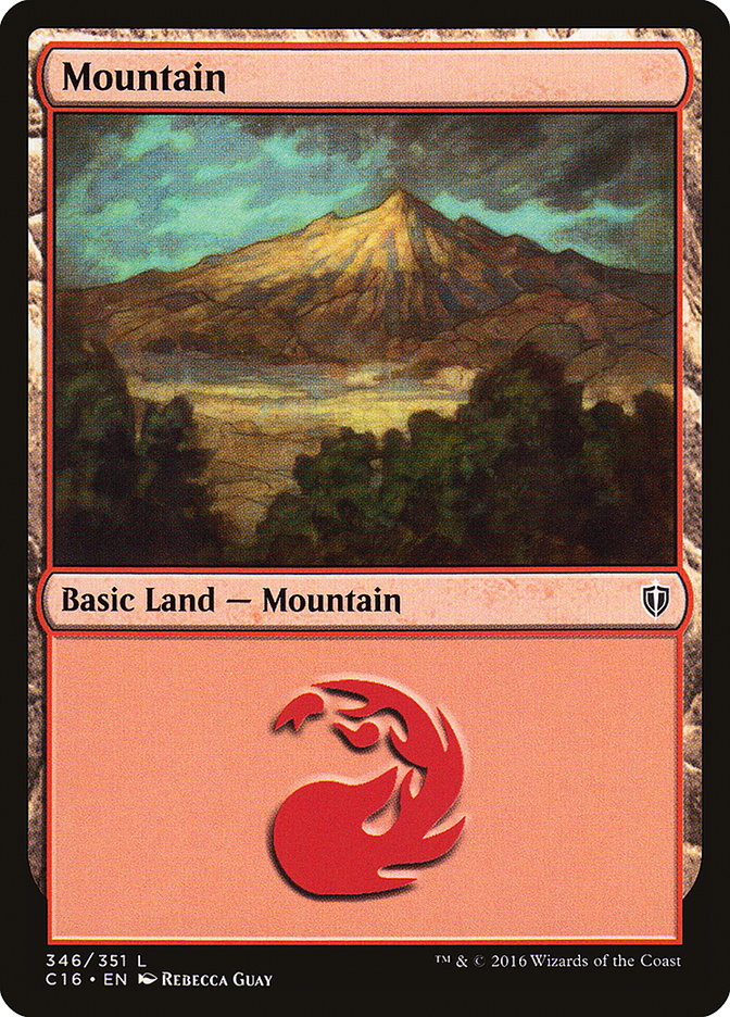 Mountain (346) [Commander 2016] | Kessel Run Games Inc. 