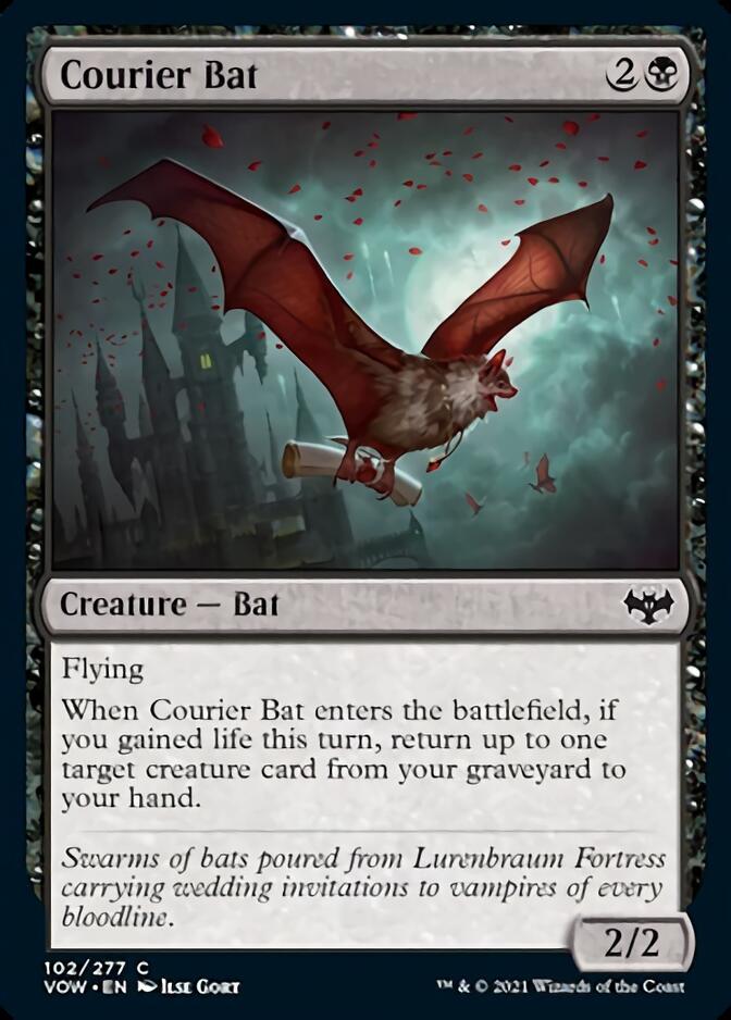 Courier Bat [Innistrad: Crimson Vow] | Kessel Run Games Inc. 