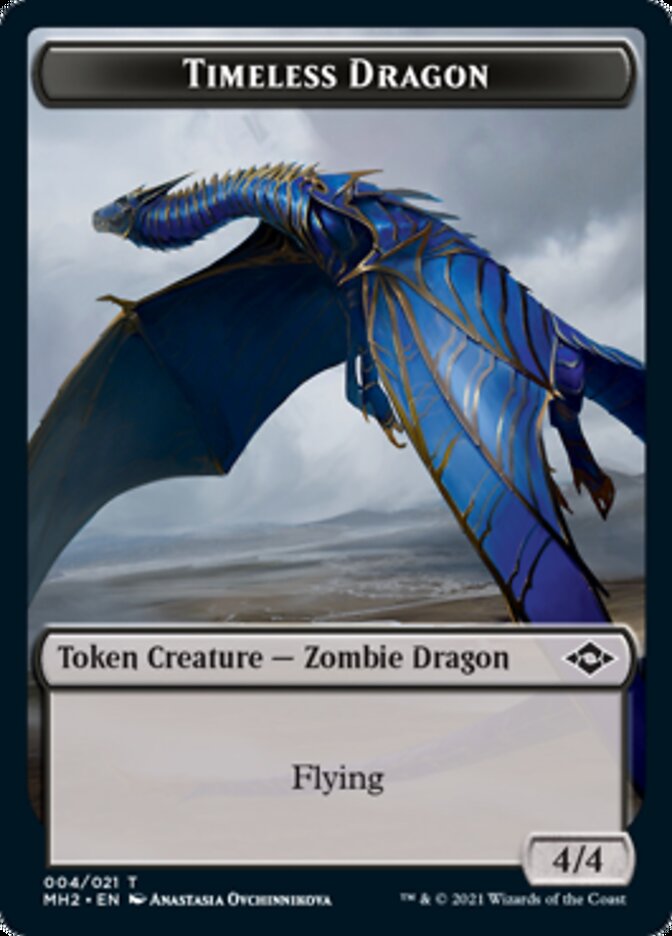 Clue (15) // Timeless Dragon Double-Sided Token [Modern Horizons 2 Tokens] | Kessel Run Games Inc. 