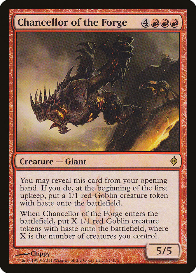 Chancellor of the Forge [New Phyrexia] | Kessel Run Games Inc. 