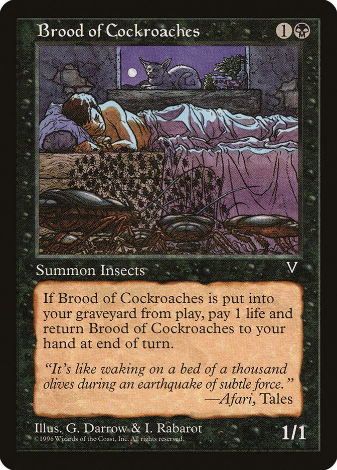 Brood of Cockroaches [Visions] | Kessel Run Games Inc. 