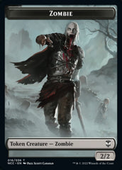 Zombie // Drake Double-Sided Token [Streets of New Capenna Commander Tokens] | Kessel Run Games Inc. 