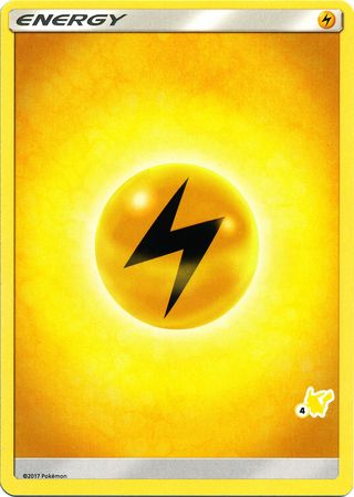 Lightning Energy (Pikachu Stamp #4) [Battle Academy 2020] | Kessel Run Games Inc. 