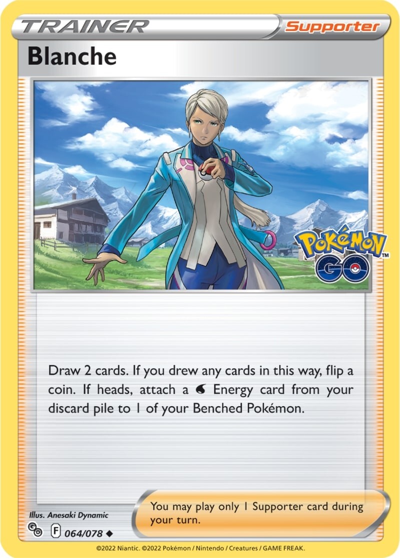 Blanche (064/078) [Pokémon GO] | Kessel Run Games Inc. 