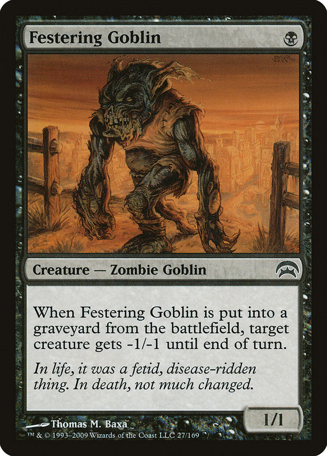 Festering Goblin [Planechase] | Kessel Run Games Inc. 