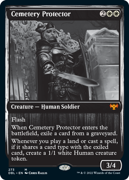 Cemetery Protector [Innistrad: Double Feature] | Kessel Run Games Inc. 