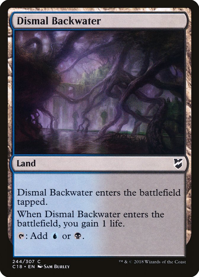 Dismal Backwater [Commander 2018] | Kessel Run Games Inc. 