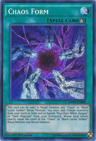 Chaos Form [MVP1-ENS08] Secret Rare | Kessel Run Games Inc. 