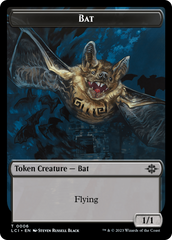 Gnome // Bat Double-Sided Token [The Lost Caverns of Ixalan Tokens] | Kessel Run Games Inc. 