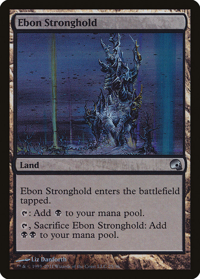 Ebon Stronghold [Premium Deck Series: Graveborn] | Kessel Run Games Inc. 