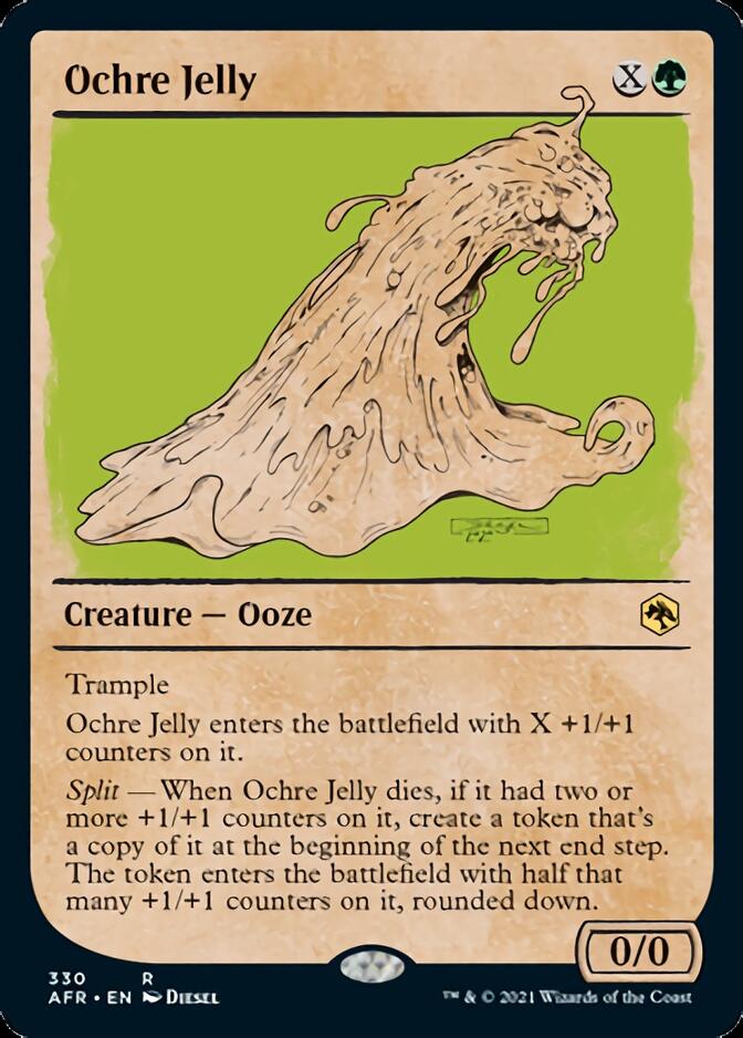 Ochre Jelly (Showcase) [Dungeons & Dragons: Adventures in the Forgotten Realms] | Kessel Run Games Inc. 