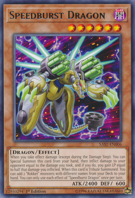 Speedburst Dragon [SAST-EN006] Rare | Kessel Run Games Inc. 