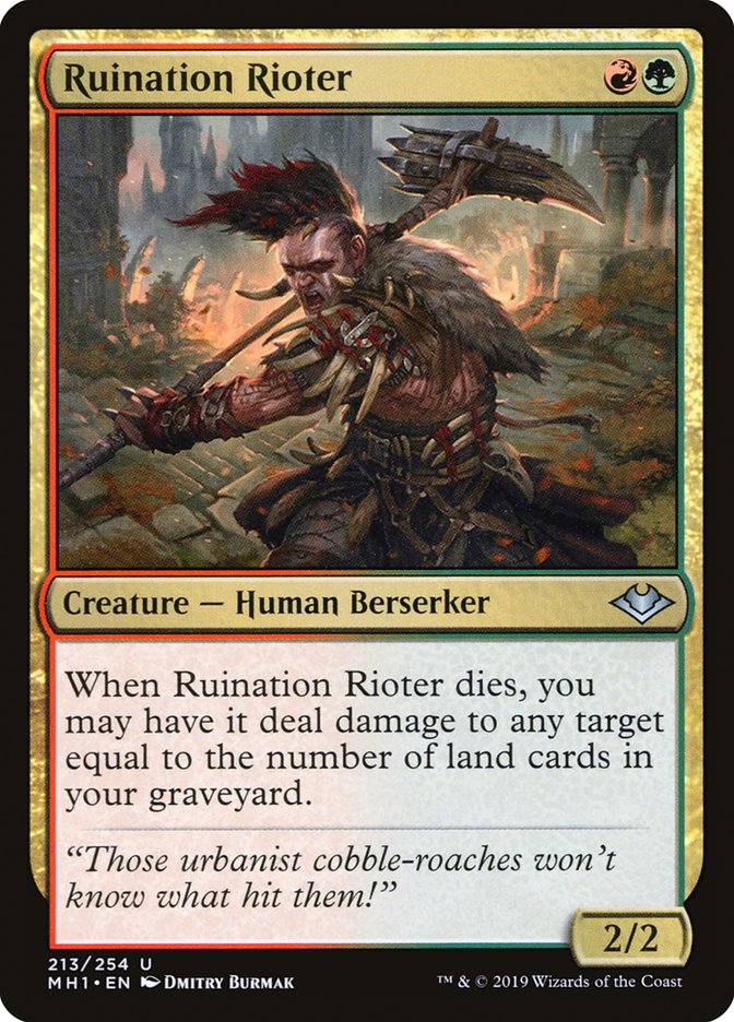 Ruination Rioter [Modern Horizons] | Kessel Run Games Inc. 