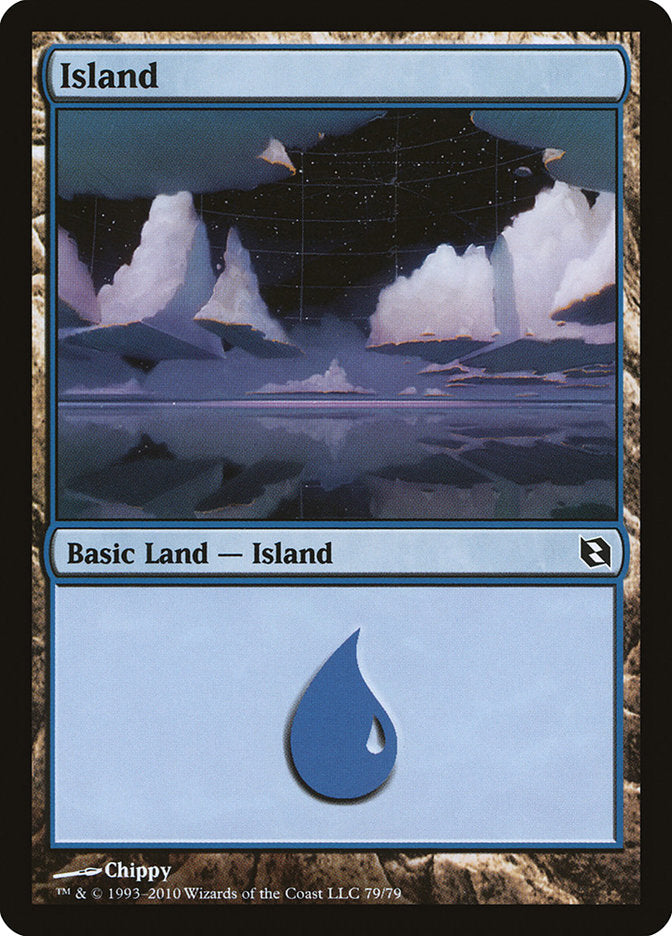 Island (79) [Duel Decks: Elspeth vs. Tezzeret] | Kessel Run Games Inc. 