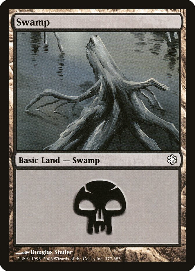 Swamp (377) [Coldsnap Theme Decks] | Kessel Run Games Inc. 