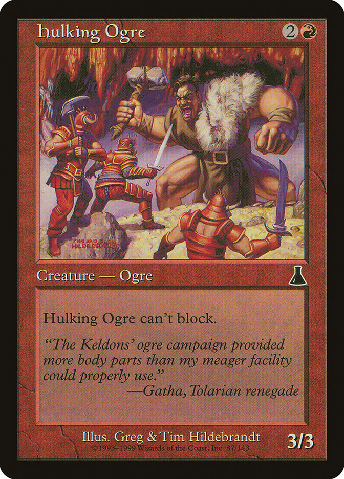 Hulking Ogre [Urza's Destiny] | Kessel Run Games Inc. 