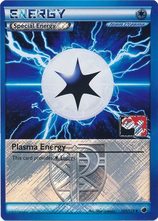Plasma Energy (106/116) (Play Pokemon Promo) [Black & White: Plasma Freeze] | Kessel Run Games Inc. 