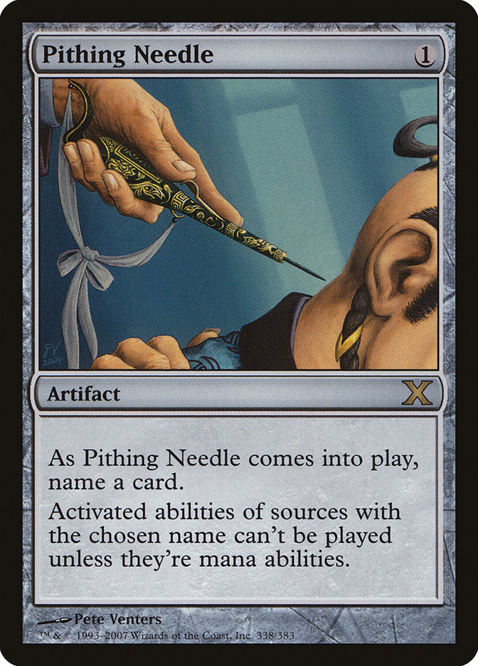 Pithing Needle [Tenth Edition] | Kessel Run Games Inc. 