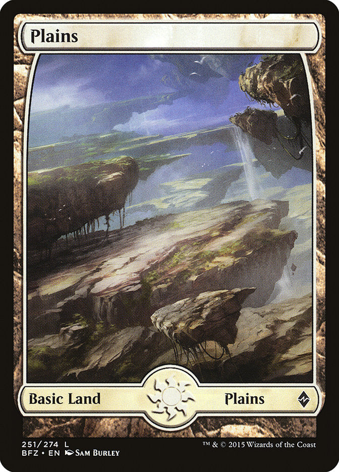Plains (251) (Full Art) [Battle for Zendikar] | Kessel Run Games Inc. 