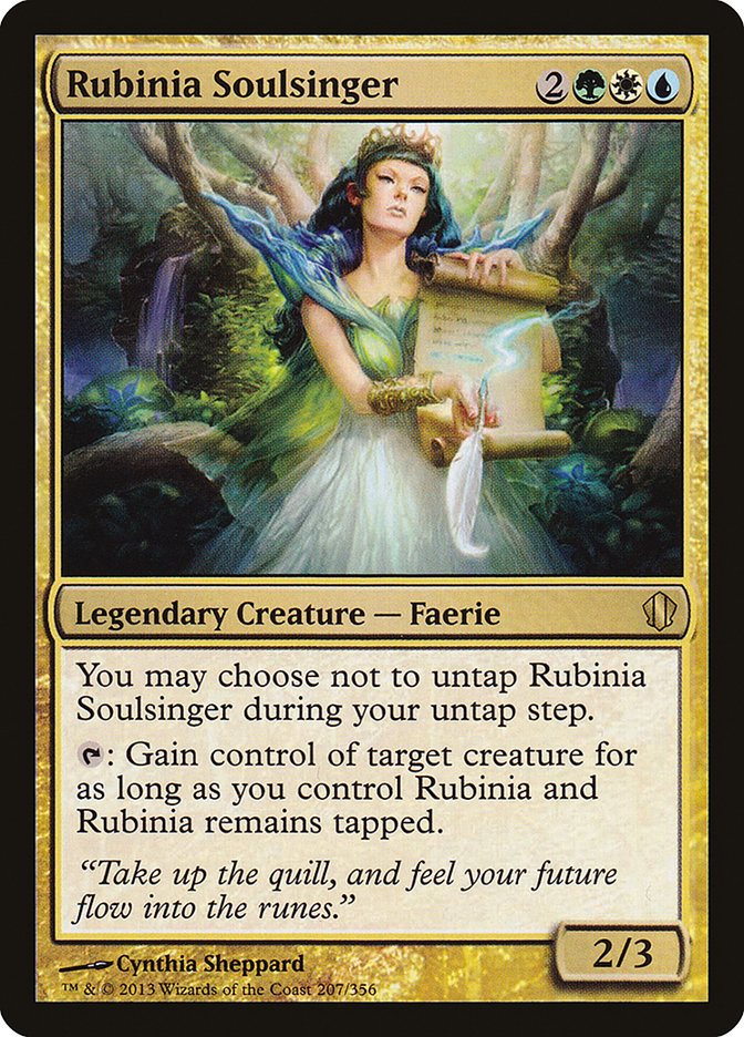 Rubinia Soulsinger [Commander 2013] | Kessel Run Games Inc. 