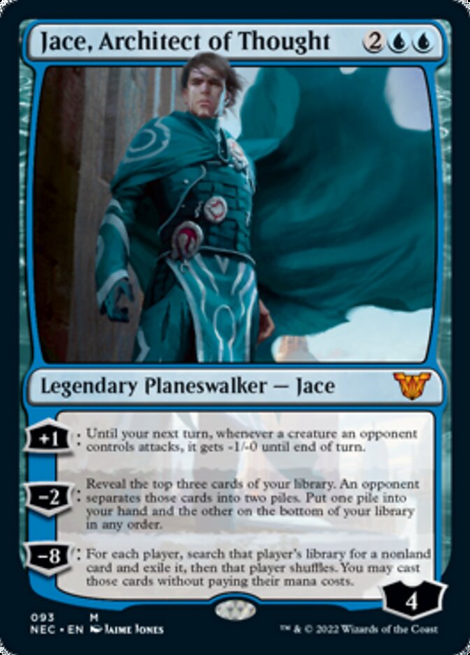 Jace, Architect of Thought [Kamigawa: Neon Dynasty Commander] | Kessel Run Games Inc. 