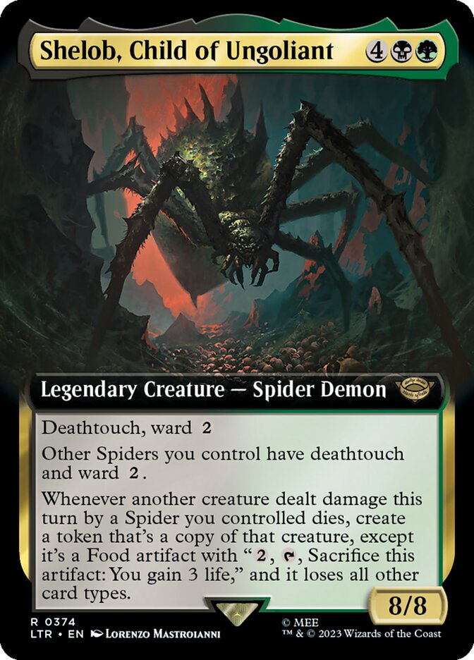 Shelob, Child of Ungoliant (Extended Art) [The Lord of the Rings: Tales of Middle-Earth] | Kessel Run Games Inc. 