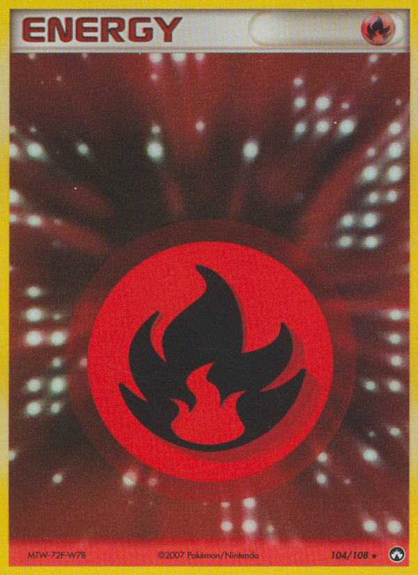 Fire Energy (104/108) [EX: Power Keepers] | Kessel Run Games Inc. 