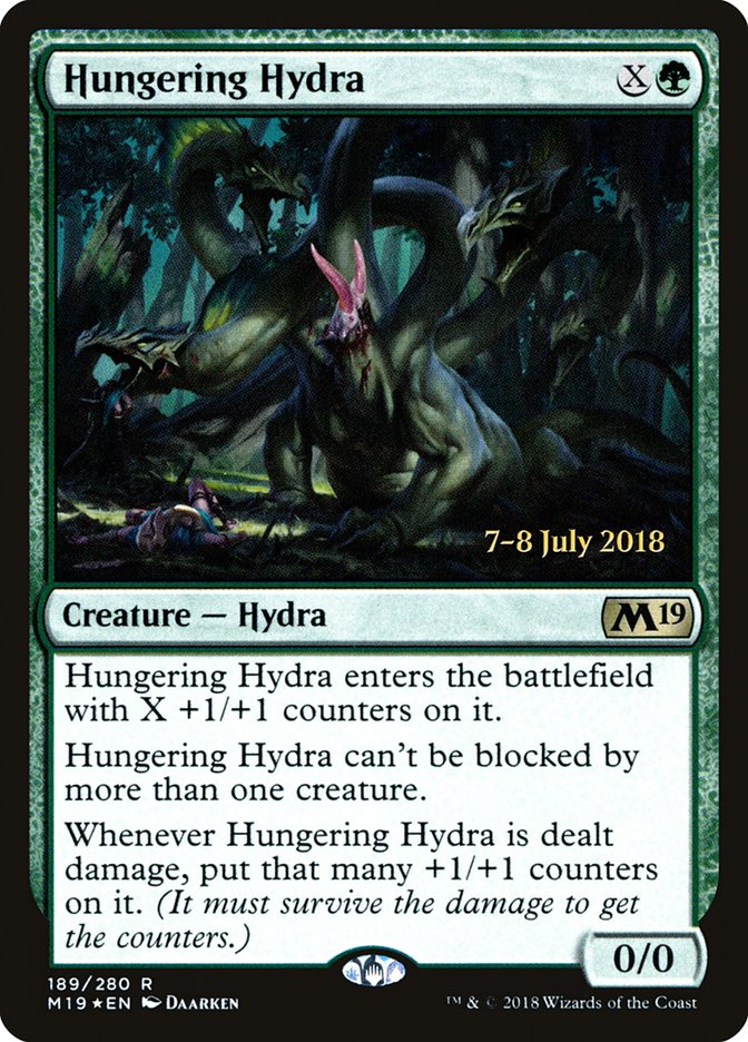 Hungering Hydra [Core Set 2019 Prerelease Promos] | Kessel Run Games Inc. 