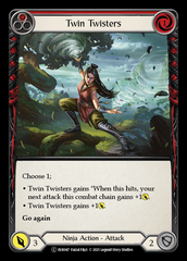 Twin Twisters (Red) [EVR047] (Everfest)  1st Edition Rainbow Foil | Kessel Run Games Inc. 