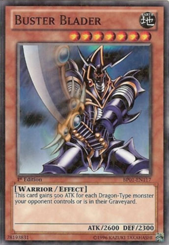 Buster Blader [BP01-EN117] Starfoil Rare | Kessel Run Games Inc. 